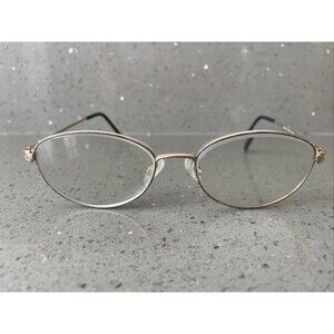 Charmant Eyeglass Frames Only US7640 Titanium Green Gold Color Frame 135mm Japan